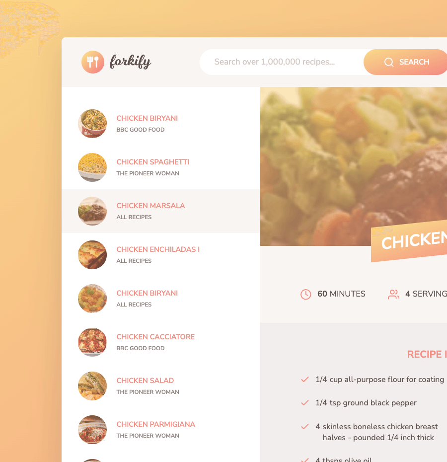 Forkify Recipe App